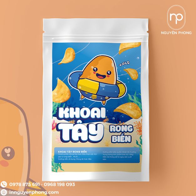 tem nhãn đồ ăn vặt giá rẻ